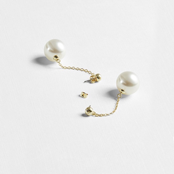 Ted Baker Bubrina Bubble Pearl Drop Earrings - Picture 2 of 2